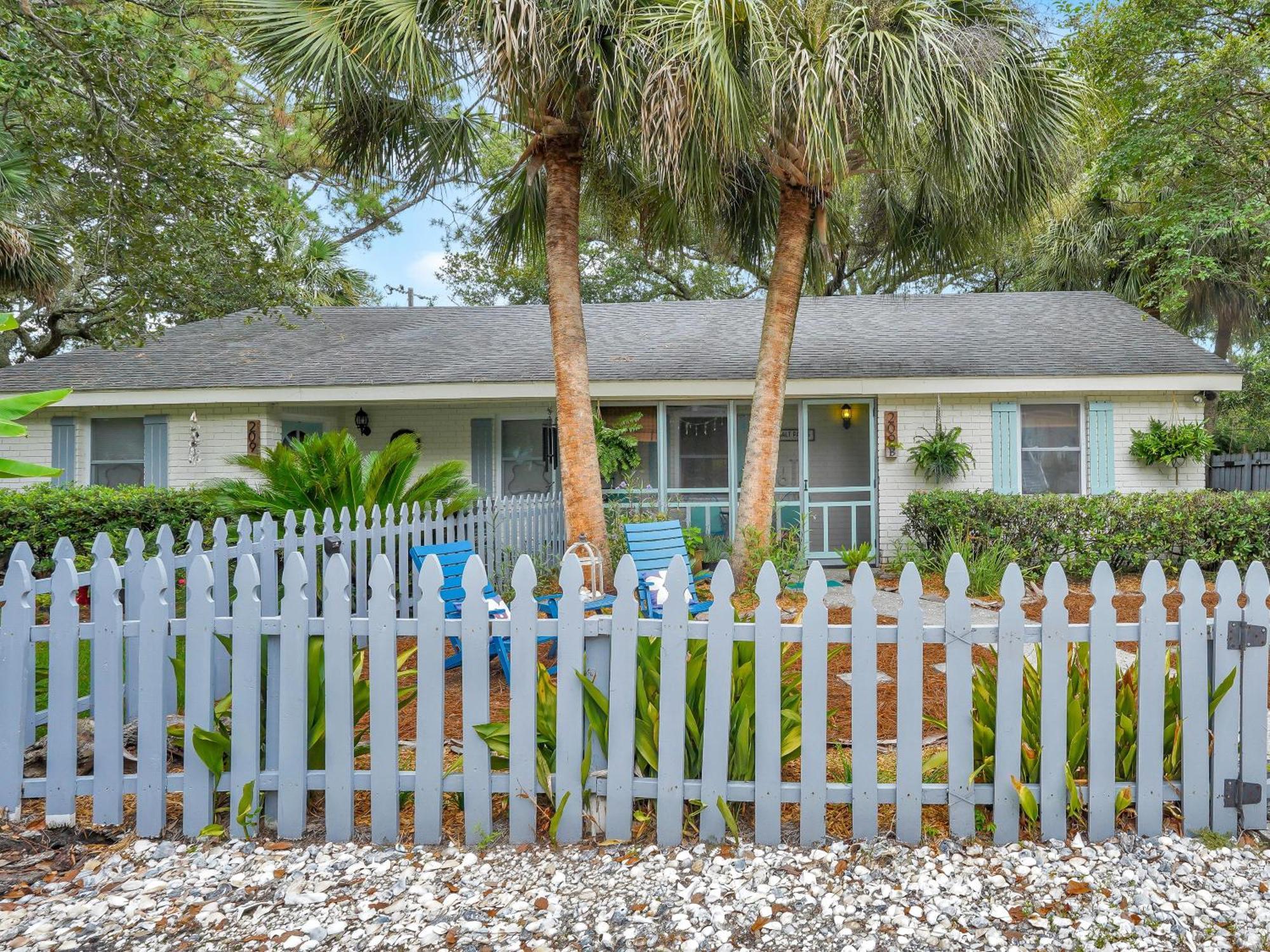 Salt Palms Cottage Tybee Island Eksteriør bilde